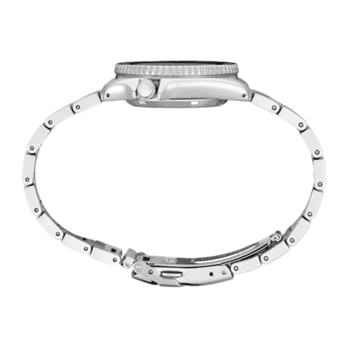 Seiko 5 Sports SKX Midi Automatic Teal Dial Silver Steel Strap Watch For Men - SRPK33K1 - Image 5